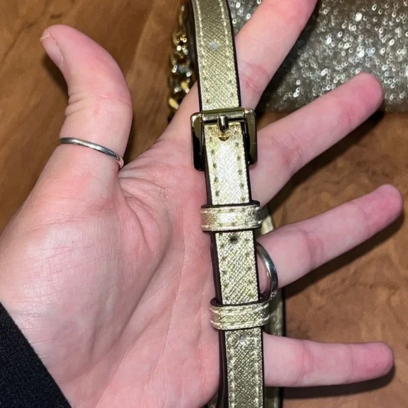 Michael Kors Glittering Gold Women's Bag - Picture 10 of 11